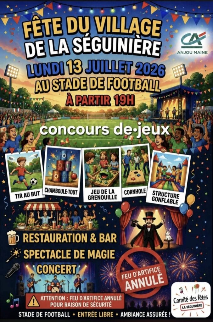 Fête Nationale – 13 Juillet