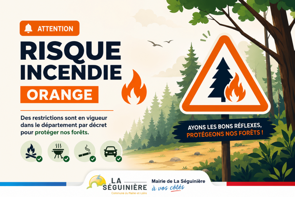 Risque incendie – Alerte Orange